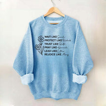 Floral Women Of The Bible Sweatshirt
