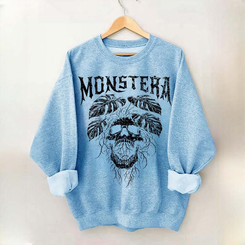 Monstera Funny Plant Lover Sweatshirt