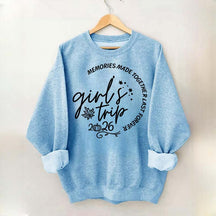 Personalized Year Matching Friends Fall Girls Trip Sweatshirt