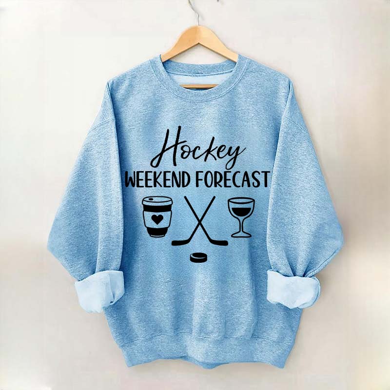 Hockey Weekend Forecast Sweatshirt