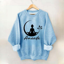 Personalized Yoga Name Sweatshirt