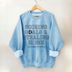 Soccer And Baseball Mama Sweatshirt