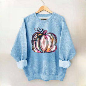 Watercolor Pumpkin Sweatshirt