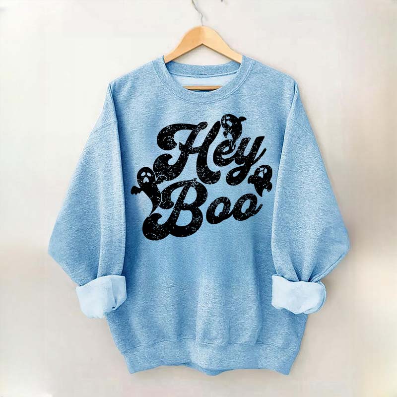 Retro Halloween Boo Sweatshirt