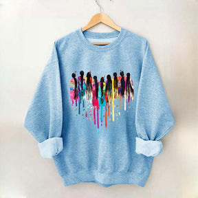 MMIW Feather Indigenous Pride Sweatshirt
