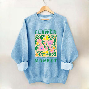Boho  Pintaflores Floral Sweatshirt