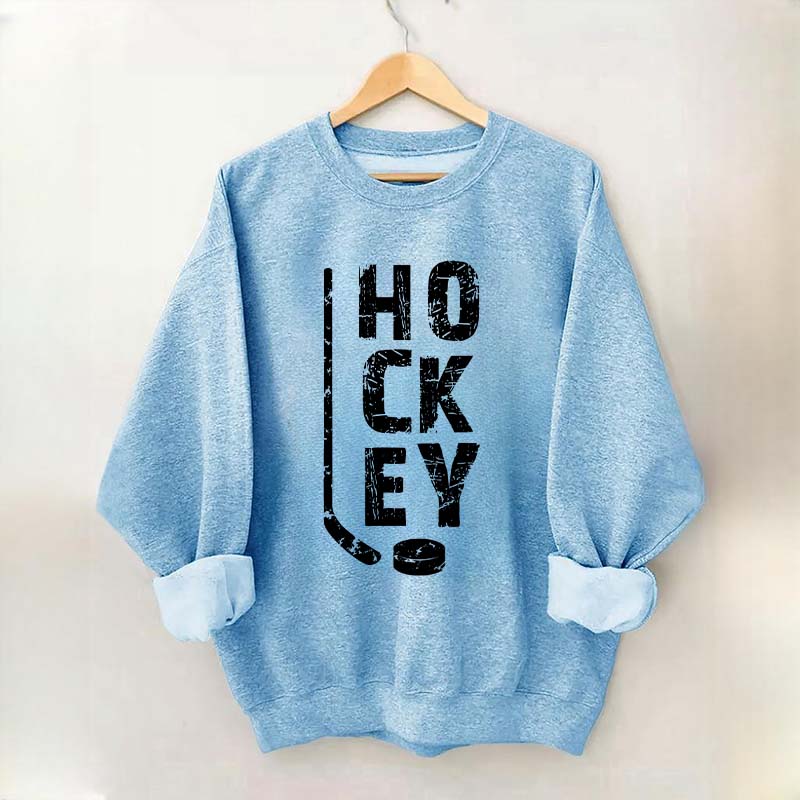 Astute Ice Hockey Player Sweatshirt