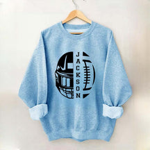 Personalized Football Season Mom Sweatshirt