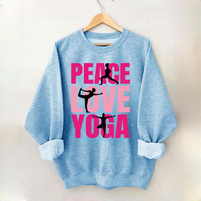 Yoga Is The Journey Back To Yourself Sweatshirt