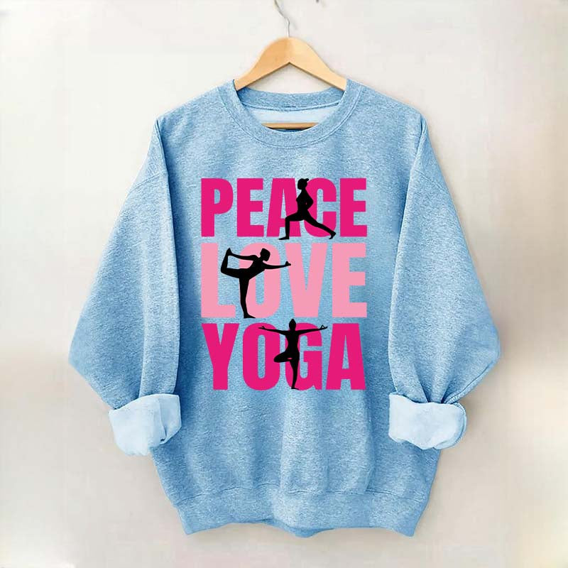 Yoga Is The Journey Back To Yourself Sweatshirt