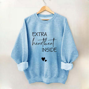 Extra Heartbeat Inside Sweatshirt