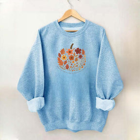 Autumn Leaves Faith Fall Crewneck Sweatshirt