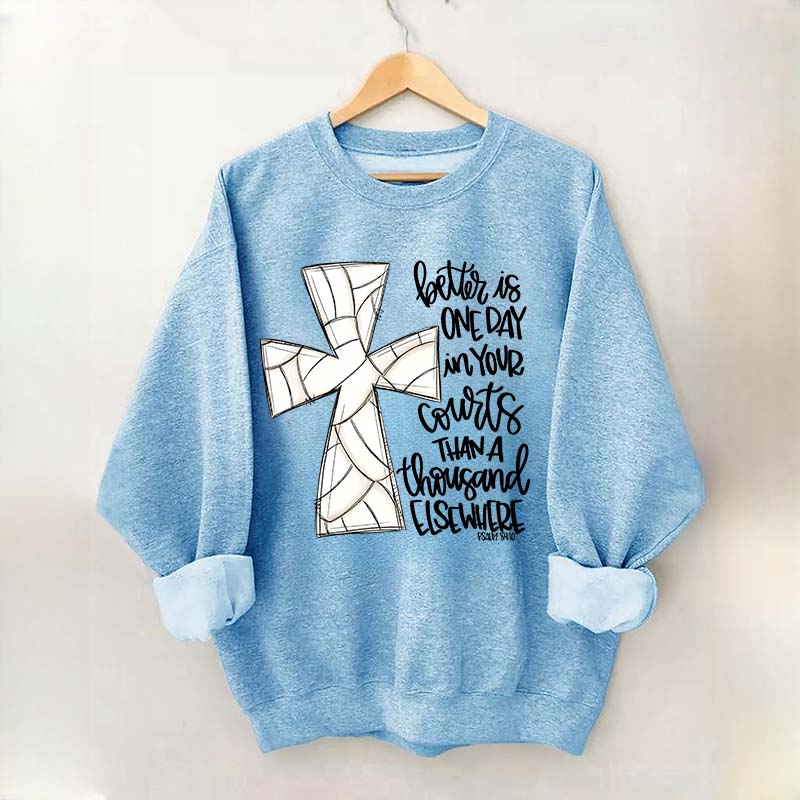 Volleyball Religous Sweatshirt