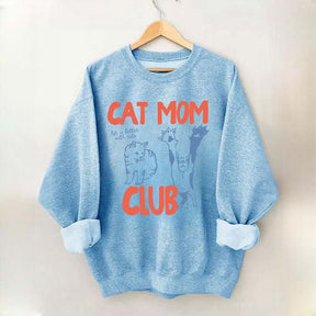Funny Cat Mama Sweatshirt