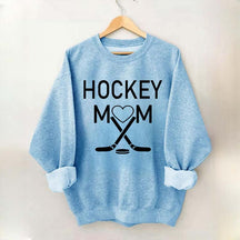 Hockey Mom Heart Sweatshirt
