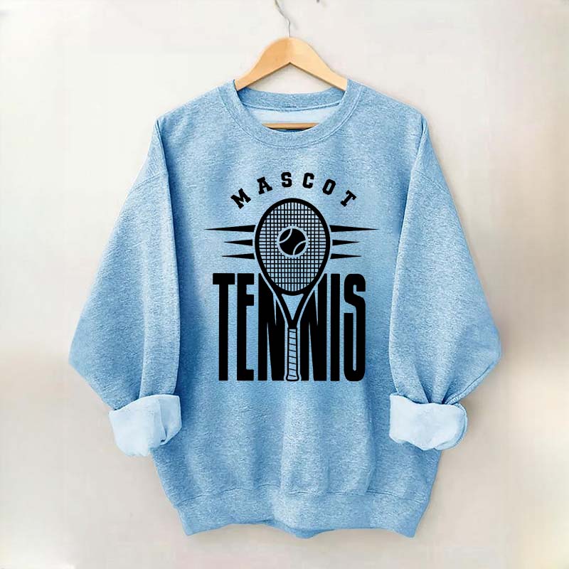 Tennis Mascot Team Sweatshirt