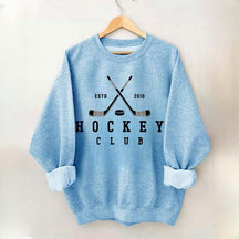 Personalized Year Vintage Ice Hockey Club Sweatshirt