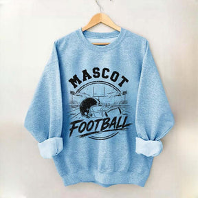 Custom Football Mascot Template Sweatshirt