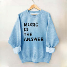 Retro Music is the Answer Sweatshirt
