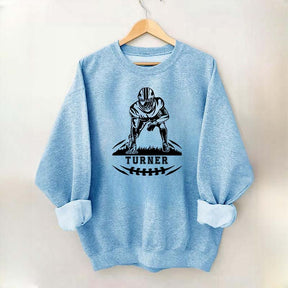 Custom Football Player Game Day Sweatshirt