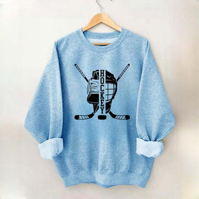 Ice Hockey Puck Sweatshirt