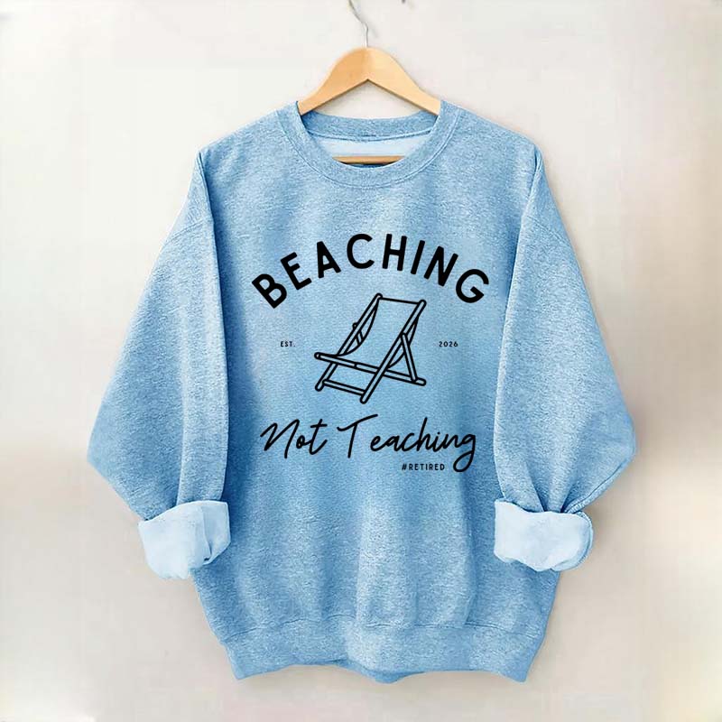 Custom Retired Teacher Retirement Sweatshirt
