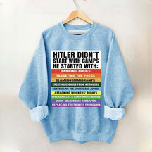 Anti Fascism Protest Sweatshirt
