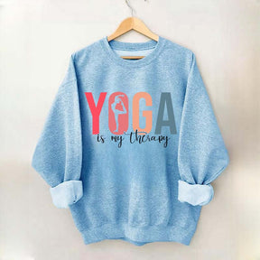 Yoga Is My Therapy Sweatshirt
