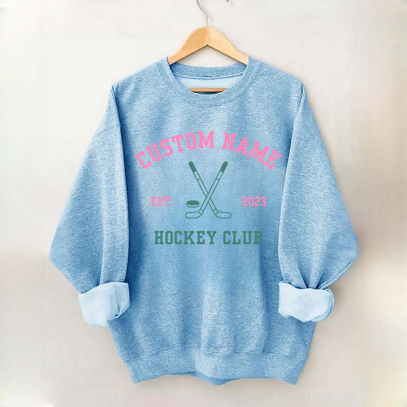 Personalized Hockey Club Sweatshirt