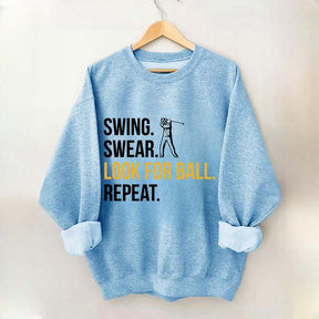 Swing Swear Look For Ball Repeat Sweatshirt