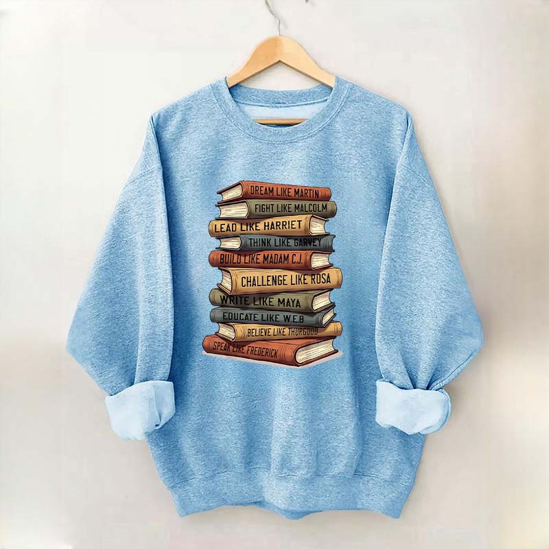 Black History Book Lover Sweatshirt
