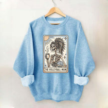 Volleyball Mom Tarot Card Sweatshirt