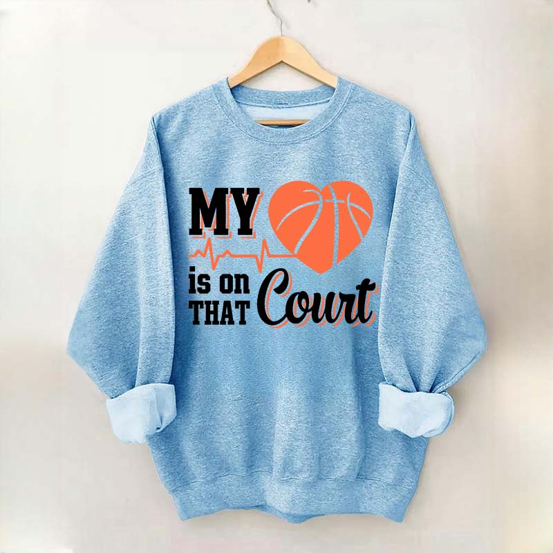 My Heart Is On That Count Sweatshirt