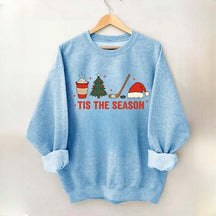 Tis The Season Hockey Christmas Sweatshirt