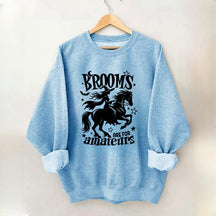 Funny Witch Riding Horse Sweatshirt