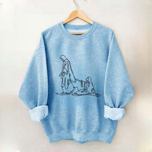 If You're Hanging on By a Thread Make Sure Its the Hem of His Garment Sweatshrit