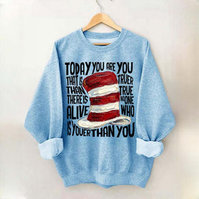Teacher Read Across America Day Sweatshirt