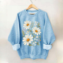 Boho Style Daisies Sweatshirt