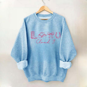 Cloud 9 Coquette Cowgirl Sweatshirt