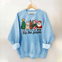 Tis The Season Christmas Characters Sweatshirt