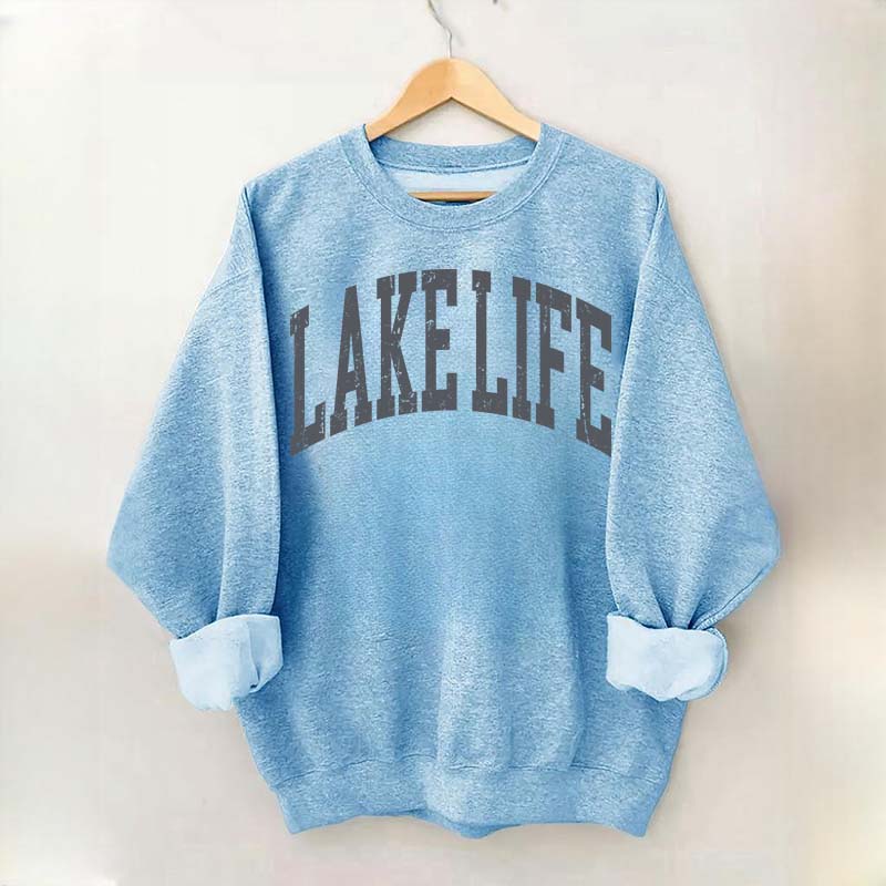 Retro Lake Life Sweatshirt