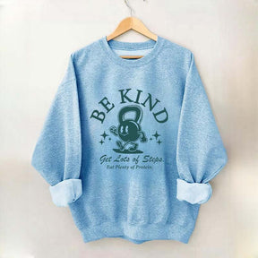 Trendy Workout Be Kind Sweatshirt
