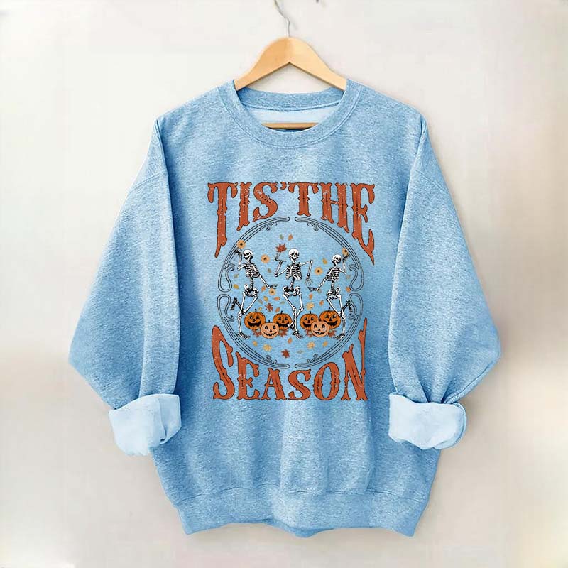 Tis The Season Skeletons Dancing Sweatshirt