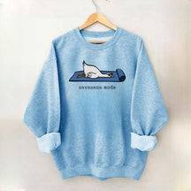 Silly Goose Yoga Savasana Mode Sweatshirt