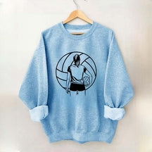 Girls Volleyball Player Sweatshirt