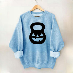 Kettlebell Pumpkin Sweatshirt