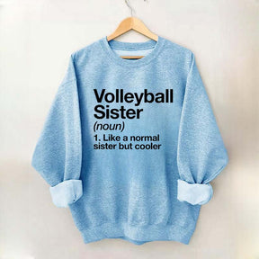 Volleyball Sister Sweatshirt