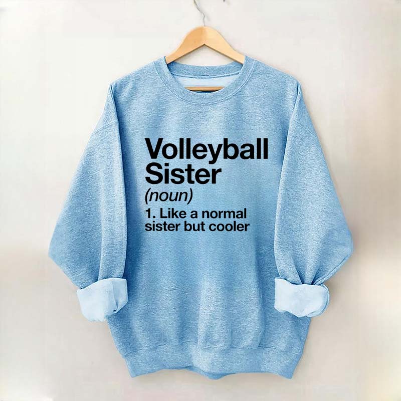 Volleyball Sister Sweatshirt