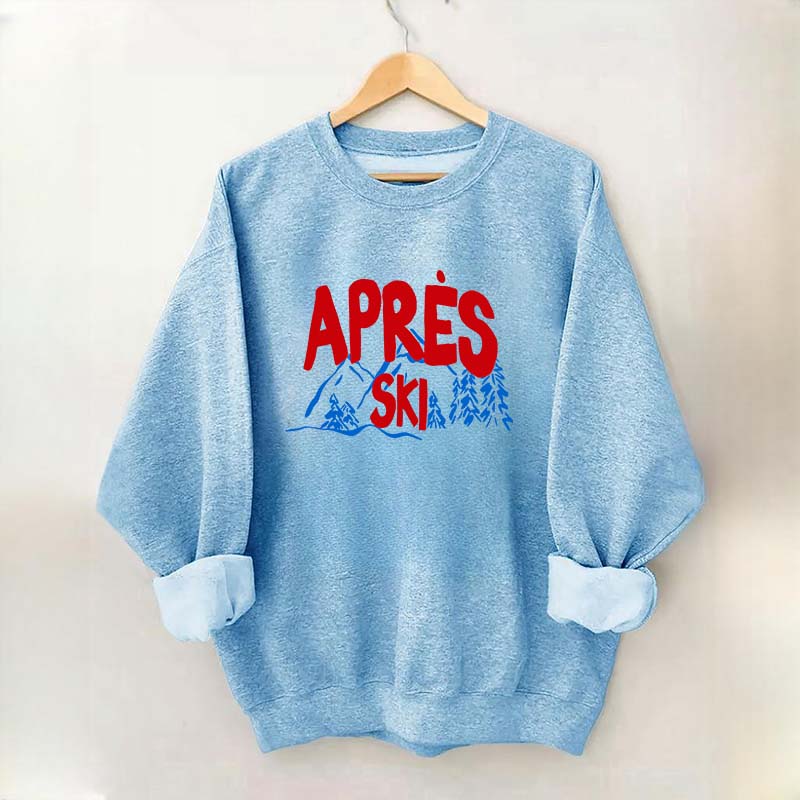 Minimalist Apres Ski Sweatshirt