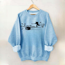 Coffee Hockey Dogs Coach Sweatshirt